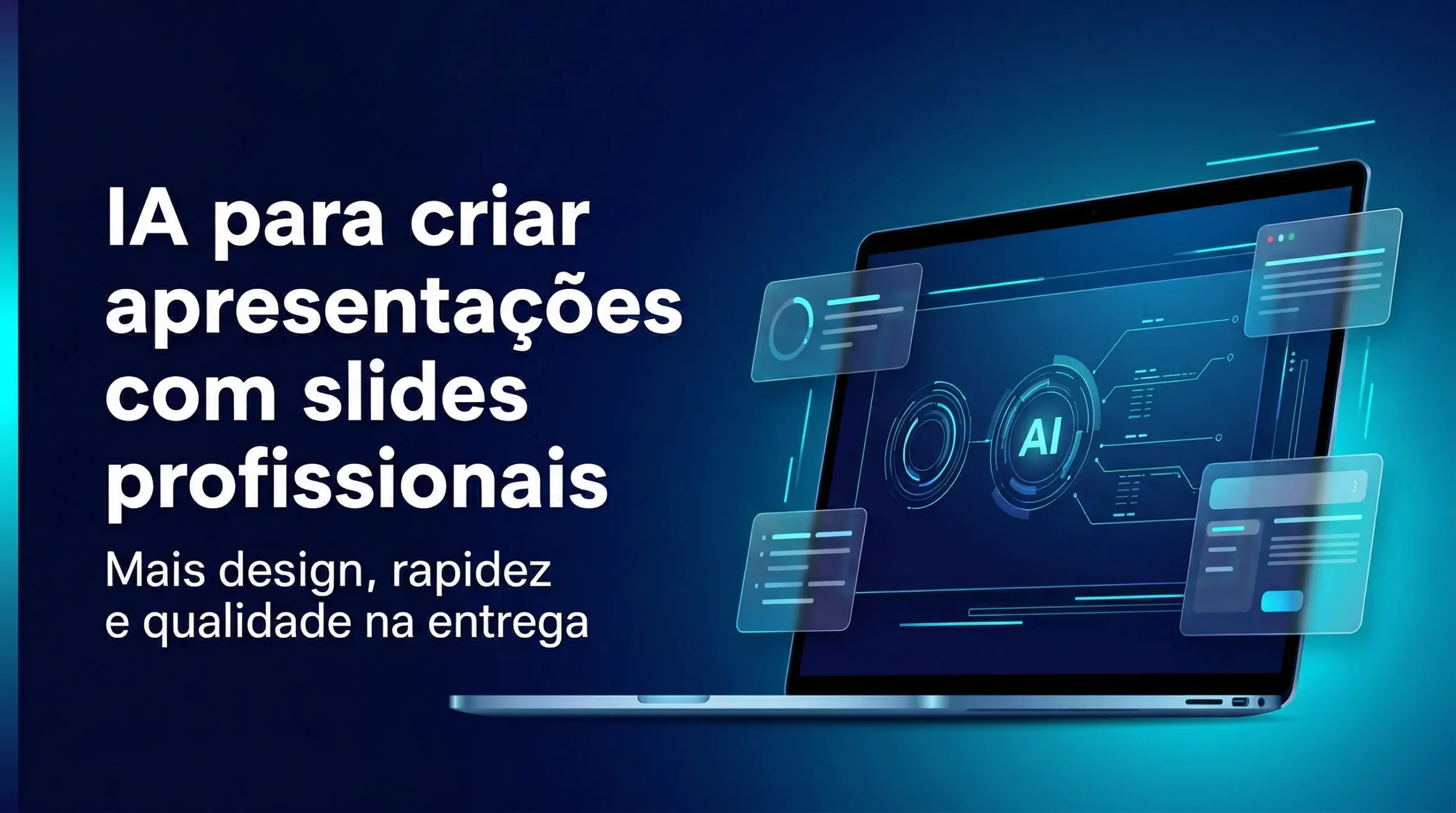 IA para criar apresentações com slides profissionais