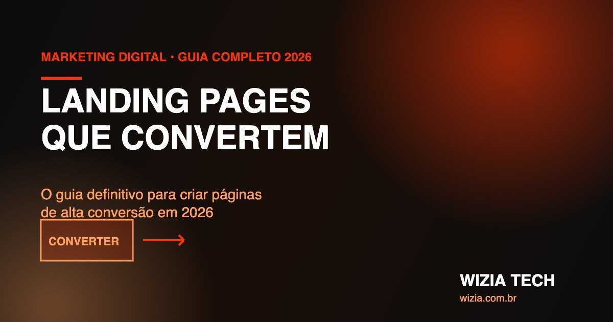 Guia Landing Pages que Convertem - Wizia Tech