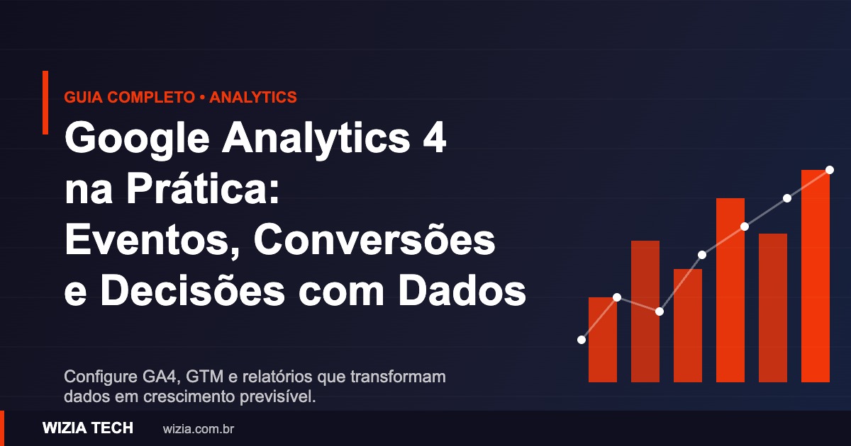 Capa do artigo Google Analytics 4 na Prática da Wizia Tech